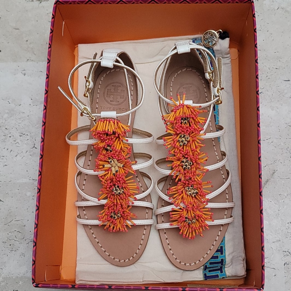 NWOT Tory Burch gladiator sandals